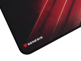 foto de GENESIS Carbon 500 Maxi Flash G2 Alfombrilla de rat?n para juegos Negro, Rojo