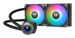 foto de REFRIGERACION LIQUIDA CPU THERMALTAKE TH240 V2 2X120MM ARGB NEGRO