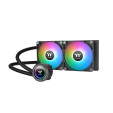 foto de REFRIGERACION LIQUIDA CPU THERMALTAKE TH240 V2 2X120MM ARGB NEGRO