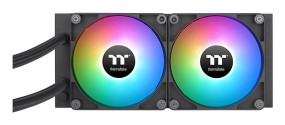 foto de REFRIGERACION LIQUIDA CPU THERMALTAKE TH240 V2 2X120MM ARGB NEGRO
