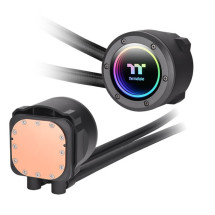 foto de REFRIGERACION LIQUIDA CPU THERMALTAKE TH240 V2 2X120MM ARGB NEGRO