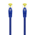foto de CABLE RED AISENS LATIGUILLO RJ45 LSZH CAT.7 SFTP PIMF 0.5M AZUL