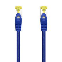 foto de CABLE RED AISENS LATIGUILLO RJ45 LSZH CAT.7 SFTP PIMF 0.5M AZUL