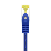 foto de CABLE RED AISENS LATIGUILLO RJ45 LSZH CAT.7 SFTP PIMF 0.5M AZUL