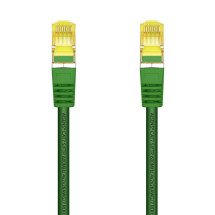 foto de CABLE RED AISENS LATIGUILLO RJ45 LSZH CAT.7 SFTP PIMF 25CM VERDE