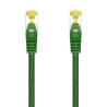 foto de CABLE RED AISENS LATIGUILLO RJ45 LSZH CAT.7 SFTP PIMF 0.5M VERDE