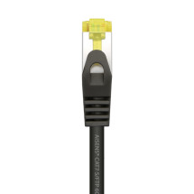 foto de CABLE RED AISENS LATIGUILLO RJ45 LSZH CAT.7 SFTP PIMF 1.0M NEGRO