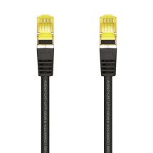 foto de CABLE RED AISENS LATIGUILLO RJ45 LSZH CAT.7 SFTP PIMF 1.0M NEGRO