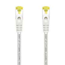 foto de CABLE RED AISENS LATIGUILLO RJ45 LSZH CAT.7 SFTP PIMF 0.5M BLANCO