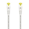 foto de CABLE RED AISENS LATIGUILLO RJ45 LSZH CAT.7 SFTP PIMF 0.5M BLANCO