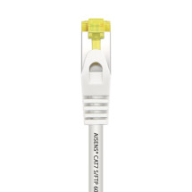 foto de CABLE RED AISENS LATIGUILLO RJ45 LSZH CAT.7 SFTP PIMF 1.0M BLANCO