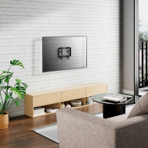 foto de SOPORTE PARED AISENS ULTRA DELGADO PARA MONITOR TV 35KG DE 23-42 NEGRO