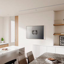 foto de SOPORTE PARED AISENS INCLINABLE MONITOR TV 35KG DE 23-42 NEGRO