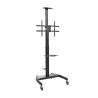 foto de SOPORTE SUELO AISENS RUEDAS Y MANIVELA DVD CAMARA MONITOR TV 50KG 37-70