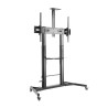 foto de SOPORTE SUELO AISENS RUEDAS MANIVELA BANDEJA DVD CAMARA MONITOR 60-100