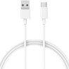 foto de CABLE CARGA XIAOMI MI USB-C  BLANCO 1M