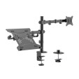 SOPORTE MONITOR AISENS MESA GIRATORIO E INCLINABLE PORTATIL/MONITOR 9KG 17-32