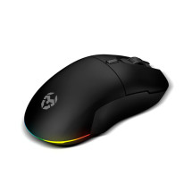 foto de RATON KROM KOMET GAMING RGB WIRELESS NEGRO