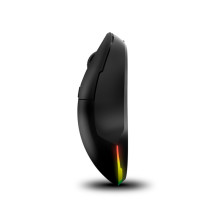 foto de RATON KROM KOMET GAMING RGB WIRELESS NEGRO