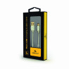 foto de CABLE USB  GEMBIRD TRENZADO ALGODÓN CONECTORES METÁLICOS, 1,8 M