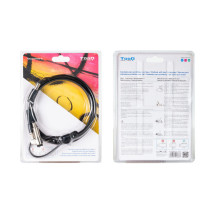 foto de CABLE SEGURIDAD TOOQ NANO 2.5X6MM LLAVE PARA PORTATILES