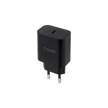 foto de TooQ Cargador de Pared USB-C PD20W, Negro
