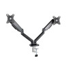 foto de SOPORTE MESA TOOQ PANT. GIRA INCLI 2 BRAZOS 17-32 NEGRO