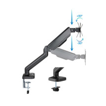 foto de SOPORTE MESA TOOQ PANT. GIRA INCLI 1 BRAZO 17-32 NEGRO