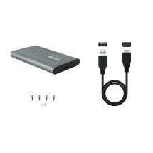 foto de CARCASA HDD TOOQ TQE-2503G 2,5 GRIS