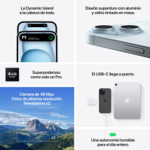 foto de SMARTPHONE APPLE IPHONE 15 128GB ROSA