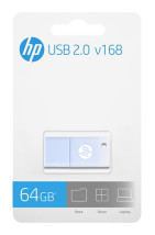 foto de MEMORIA USB 2.0 HP 64GB V168 AZUL