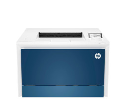 foto de IMPRESORA HP LASERJET COLOR PRO 4202DW WiFi DUPLEX BLANCA Y AZUL