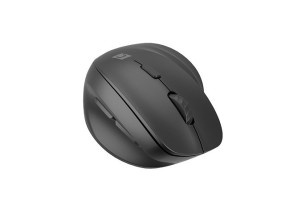 foto de RATON NATEC CRAKE 2 VERTICAL ZURDO DUAL 2400 DPI NEGRO BLUETOOTH PILAS