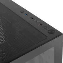 foto de CAJA NOX HUMMER VISION SEMITORRE COMPACTA NEGRA,USB3.0