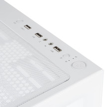 foto de CAJA NOX HUMMER VISION SEMITORRE COMPACTA BLANCA USB3.0