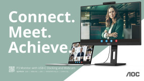 foto de MONITOR  AOC Q27P3CW 27 QHD WEBCAM MULTIMEDIA