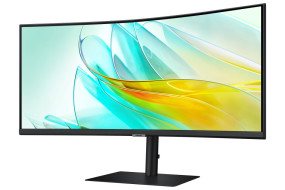 foto de MONITOR SAMSUNG 34 CURVO LS34C652UAUXEN WQHD BLACK