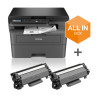 foto de IMPRESORA BROTHER DCPL2627DWXL LASER MULTIFUNCION WIFI DUPLEX