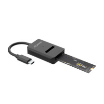 foto de USB-C DOCK AISENS M.2 NGFF ASUC-M2D011-BK SATA/NVME A USB3.1 GEN2 NEGRA