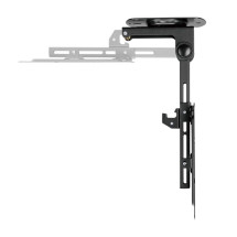 foto de SOPORTE DE TECHO AISENS GIRATORIO PLEGABLE PARA MONITORTV 20KG DE 19-43 NEGRO