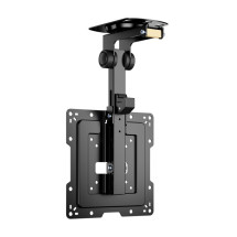 foto de SOPORTE DE TECHO AISENS GIRATORIO PLEGABLE PARA MONITORTV 20KG DE 19-43 NEGRO