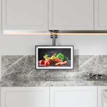 foto de SOPORTE DE TECHO AISENS GIRATORIO PLEGABLE PARA MONITORTV 20KG DE 19-43 NEGRO