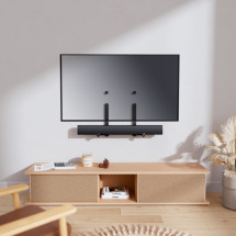 foto de SOPORTE UNIVERSAL AISENS PARA BARRA DE SONIDO NEGRO