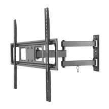 foto de SOPORTE PARED AISENS ECO GIRATORIO INCLINABLE Y NIVELABLE TV 35KG DE 37-70 NEGRO