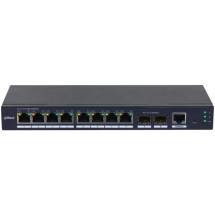 foto de SWITCH IT DAHUA DH-SG4010-2F 10-PORT MANAGED DESKTOP GIGABIT SWITCH