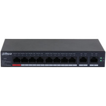 foto de SWITCH CLOUD DAHUA DH-CS4010-8GT-110 GIGABIT SWITCH WITH 8-PORT POE