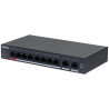 foto de SWITCH CLOUD DAHUA DH-CS4010-8GT-110 GIGABIT SWITCH WITH 8-PORT POE