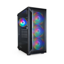 foto de CAJA SEMITORRE GAMING TQGCC101-B RAGNÄROK NEGRA