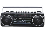 foto de RADIO GRABADORA PORTÁTIL USB SD BLUETOOTH CASSETTE TREVI RR 501 BT NEGRO