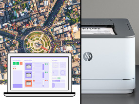 foto de IMPRESORA HP MULTIFUNCION MONOCROMO LASERJET PRO 3102FDN FAX DUPLEX BLANCA